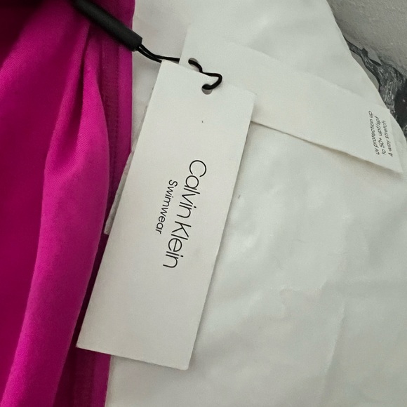 NWT Calvin Klein Peony Classic Hipster Bikini Swim Bottom, Size XXL - Picture 8 of 9
